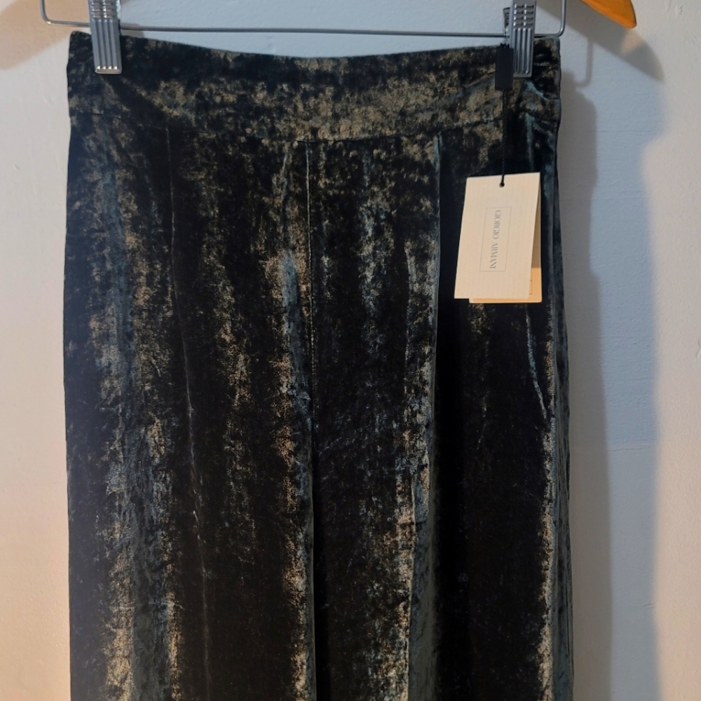 Giorgio Armani-Emporio Armani - Green viscose TG 40 Made in Italy